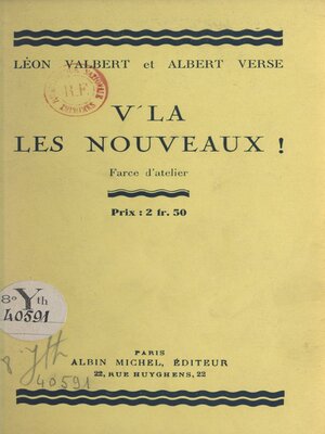 cover image of V'là les nouveaux !...